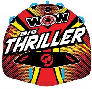 Wow Watersports, Thriller Deck Tube, Towable, Wild Wake Action