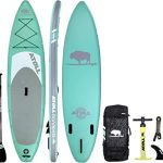 Atoll Eleven-Foot Inflatable Stand-Up Paddle Board
