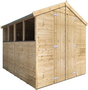 BillyOh Master Tongue and Groove Apex Shed | Pressure Treated Wooden Garden Shed