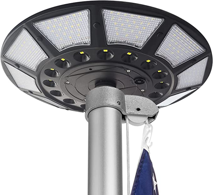 Best Commercial Grade Solar Powered LED Flagpole Light Reviews