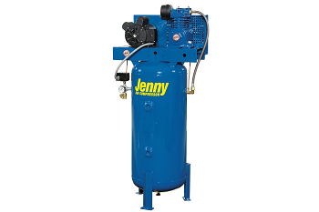 Jenny G5A-60V Single Stage Vertical Corded Electric Powered Stationary Tank, 60 Gallon Tank