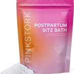 Pink Stork Postpartum Sitz Bath Soak: Dead Sea Salt for Perineal Care
