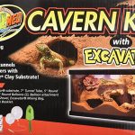 Zoo Med Cavern Kit with Excavator Clay Burrowing Substrate
