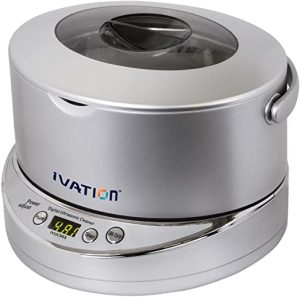 The Ivation IVUC96W Ultrasonic Jewelry Cleaner 