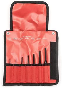 GEARWRENCH 84912N Extra Long Roll Pin Punch Set
