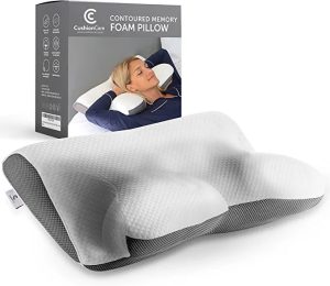 CushionCare Memory Foam Neck Pillow