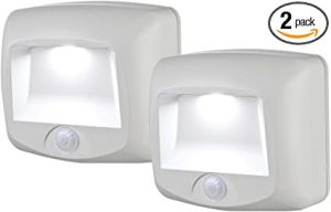 Mr. Beams Wireless Battery-Operated Indoor/Outdoor Motion-Sensing LED Stair Lights